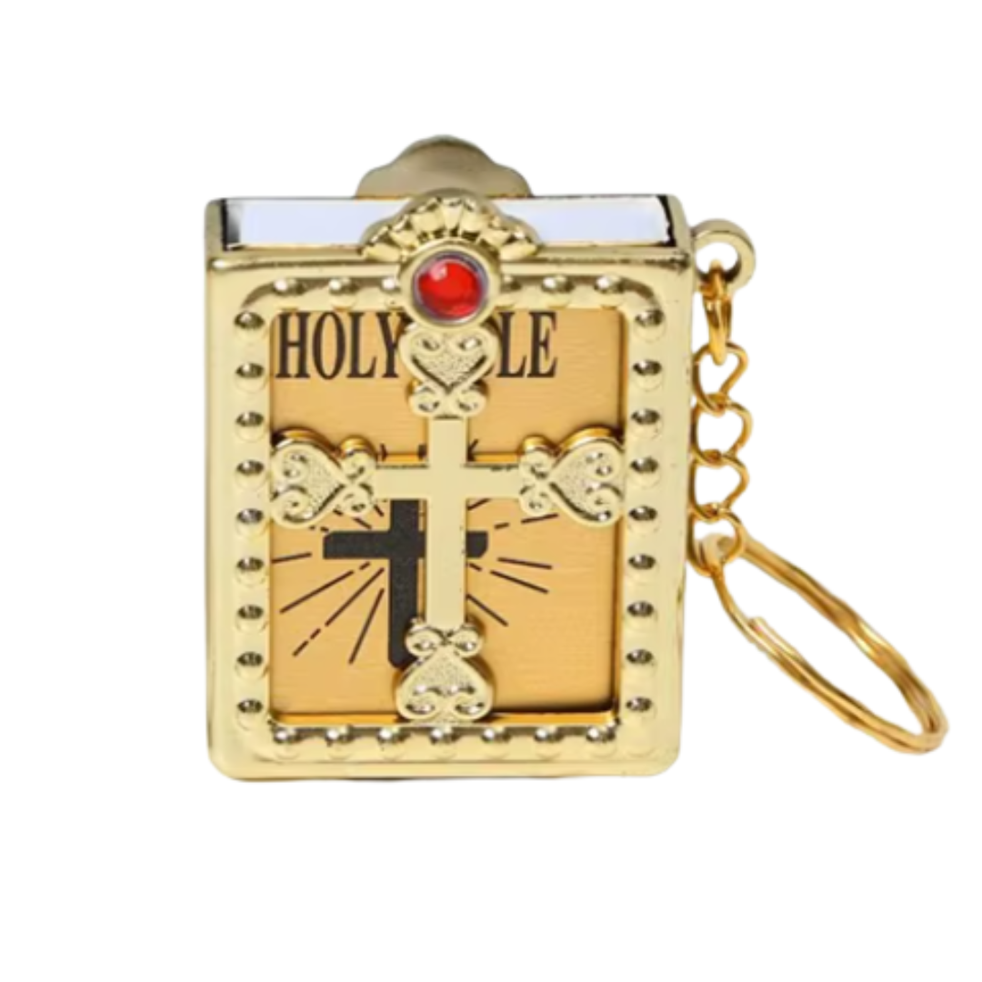 Mini Biblia en Llavero