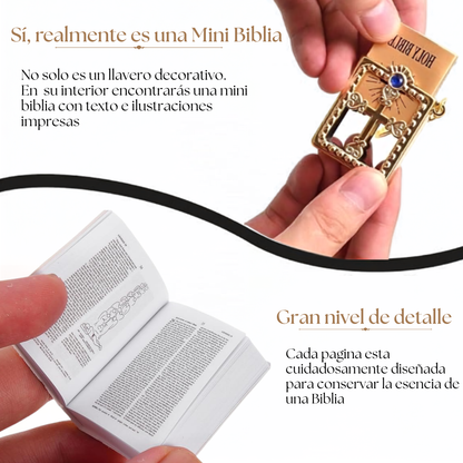 Mini Biblia en Llavero